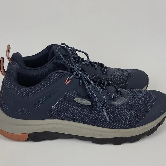Keen Terradora II Vent Low Hiking Shoes in Blue Nights/Redwood Size Size 8 - Picture 6 of 12
